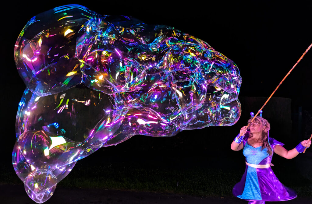 A la Guardiana le encantan las pompas 