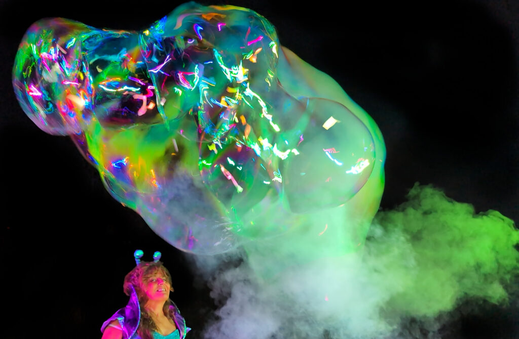 Enormes creaciones efímeras